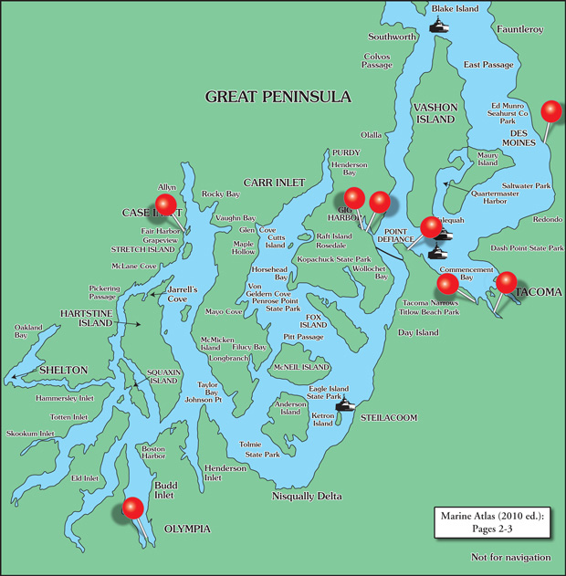 Puget Sound Map Location
